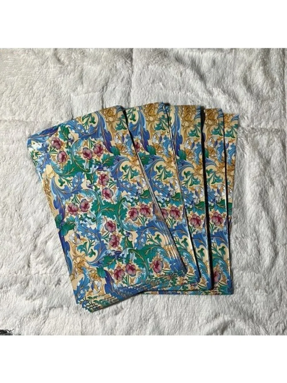 6” x 9” Poly Mailers Floral Paisley print poly mailers- 40 self sealing mailers
